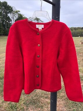 VINTAGE 100% wool Tally-Ho sweater